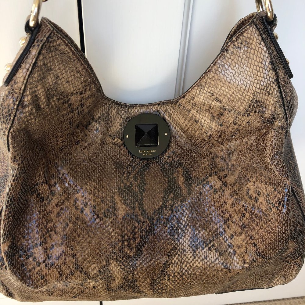Kate Spade leather snake skin purse